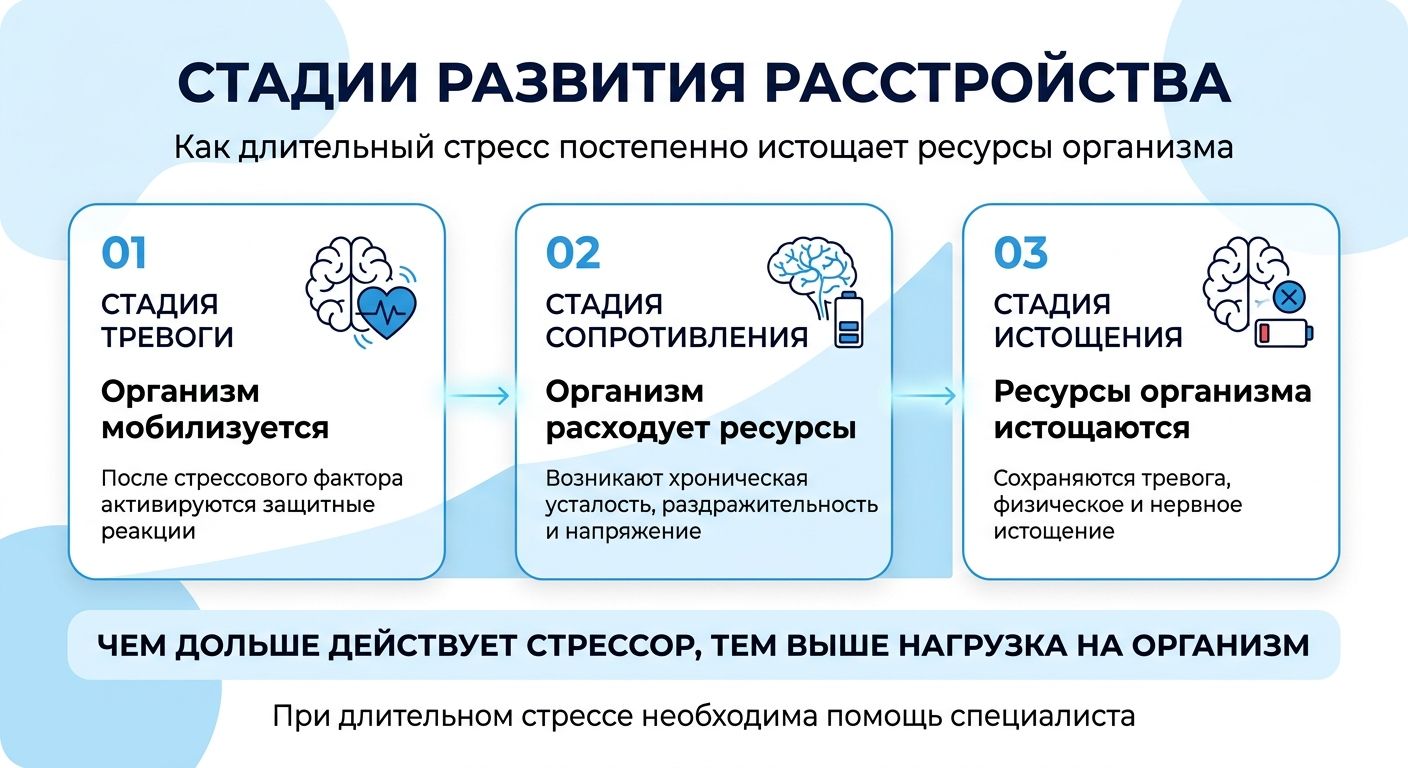 Лечение стресса в Светлограде инфографика